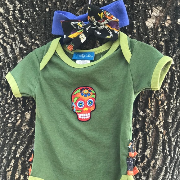 day of the dead onesie